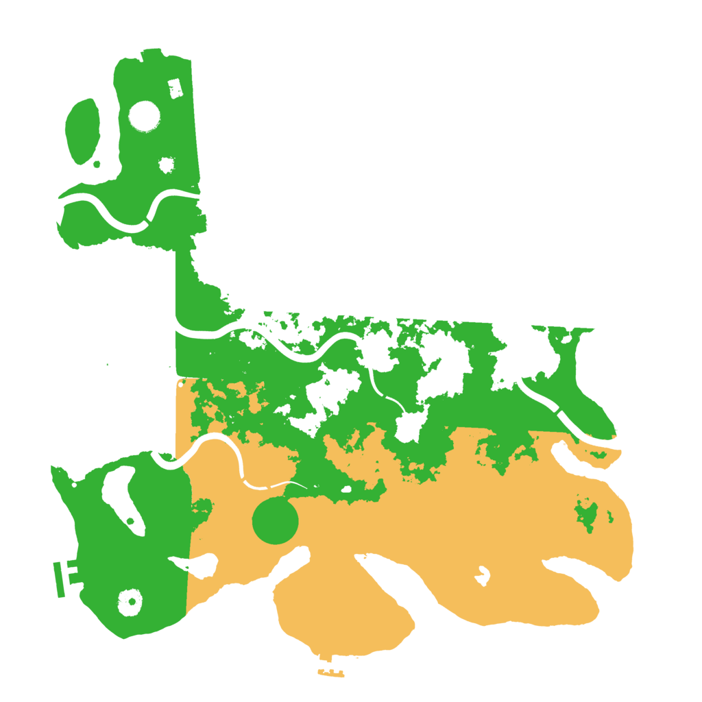 Biome Rust Map: Procedural Map, Size: 4000, Seed: 851727