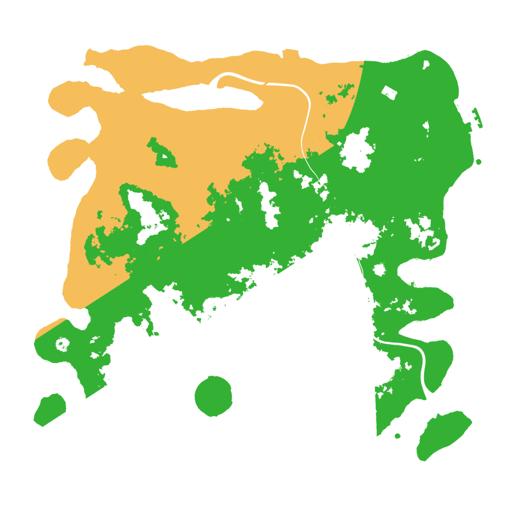 Biome Rust Map: Procedural Map, Size: 3750, Seed: 1508740583