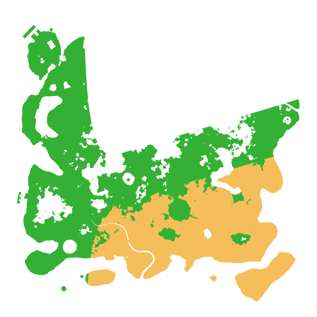 Biome Rust Map: Procedural Map, Size: 4000, Seed: 965254