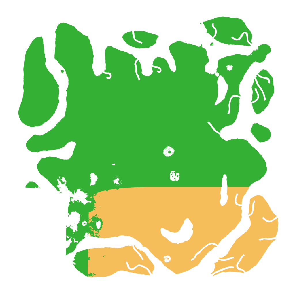 Biome Rust Map: Procedural Map, Size: 4336, Seed: 752623662