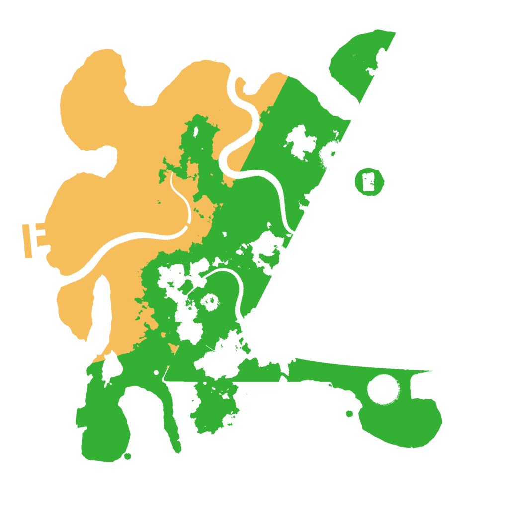 Biome Rust Map: Procedural Map, Size: 3000, Seed: 2088373359