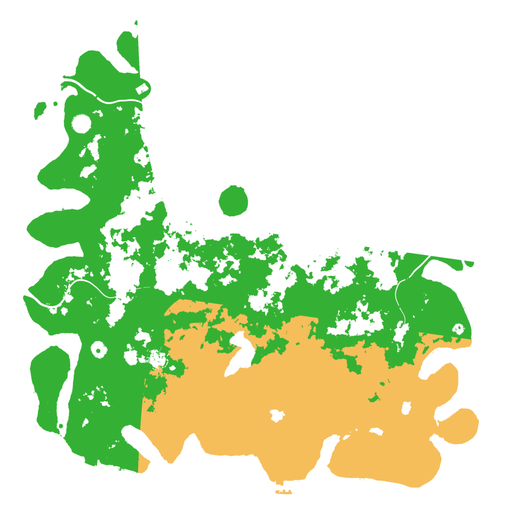 Biome Rust Map: Procedural Map, Size: 4750, Seed: 4632