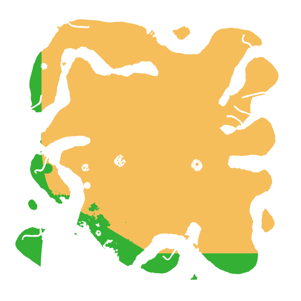 Biome Rust Map: Procedural Map, Size: 4000, Seed: 1640040009