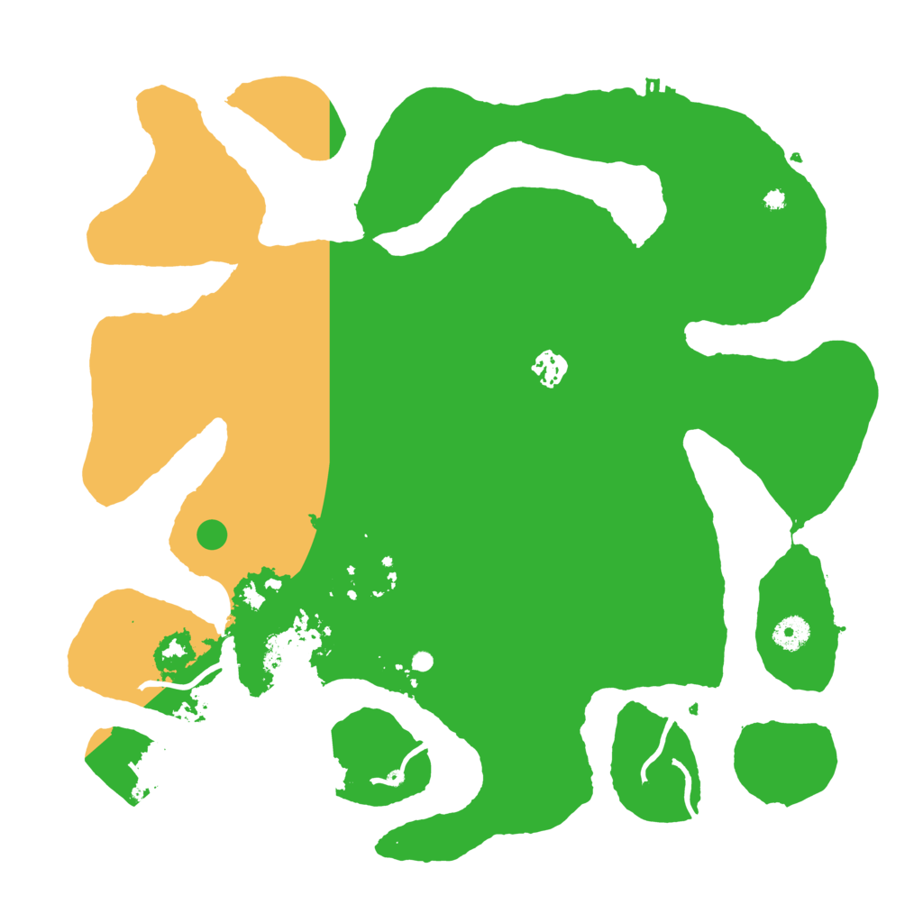 Biome Rust Map: Procedural Map, Size: 4000, Seed: 816739