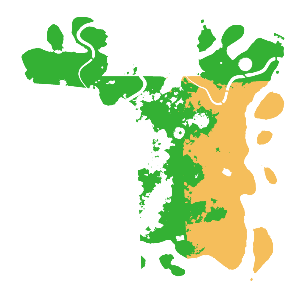 Biome Rust Map: Procedural Map, Size: 4000, Seed: 220577