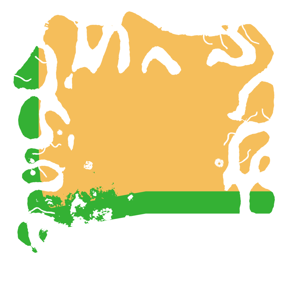 Biome Rust Map: Procedural Map, Size: 5000, Seed: 93069