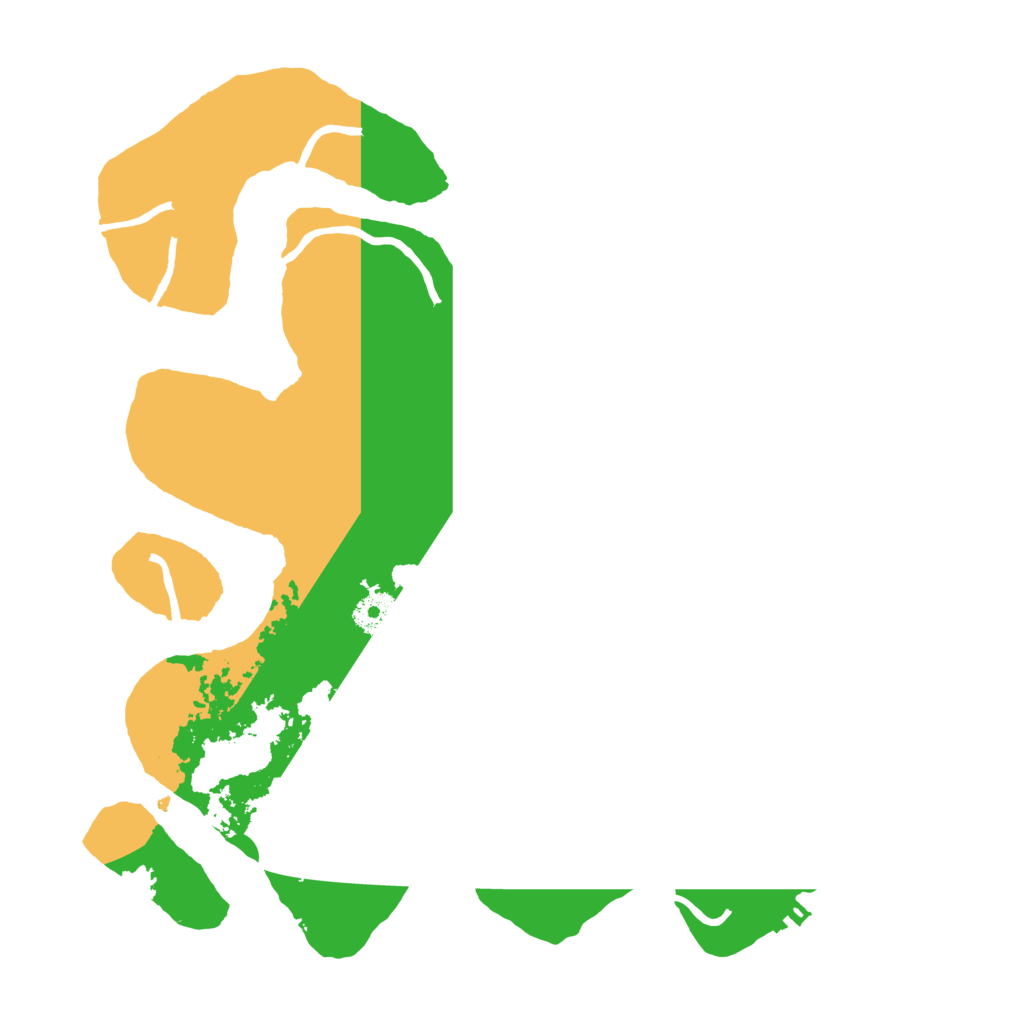 Biome Rust Map: Procedural Map, Size: 3500, Seed: 66642069