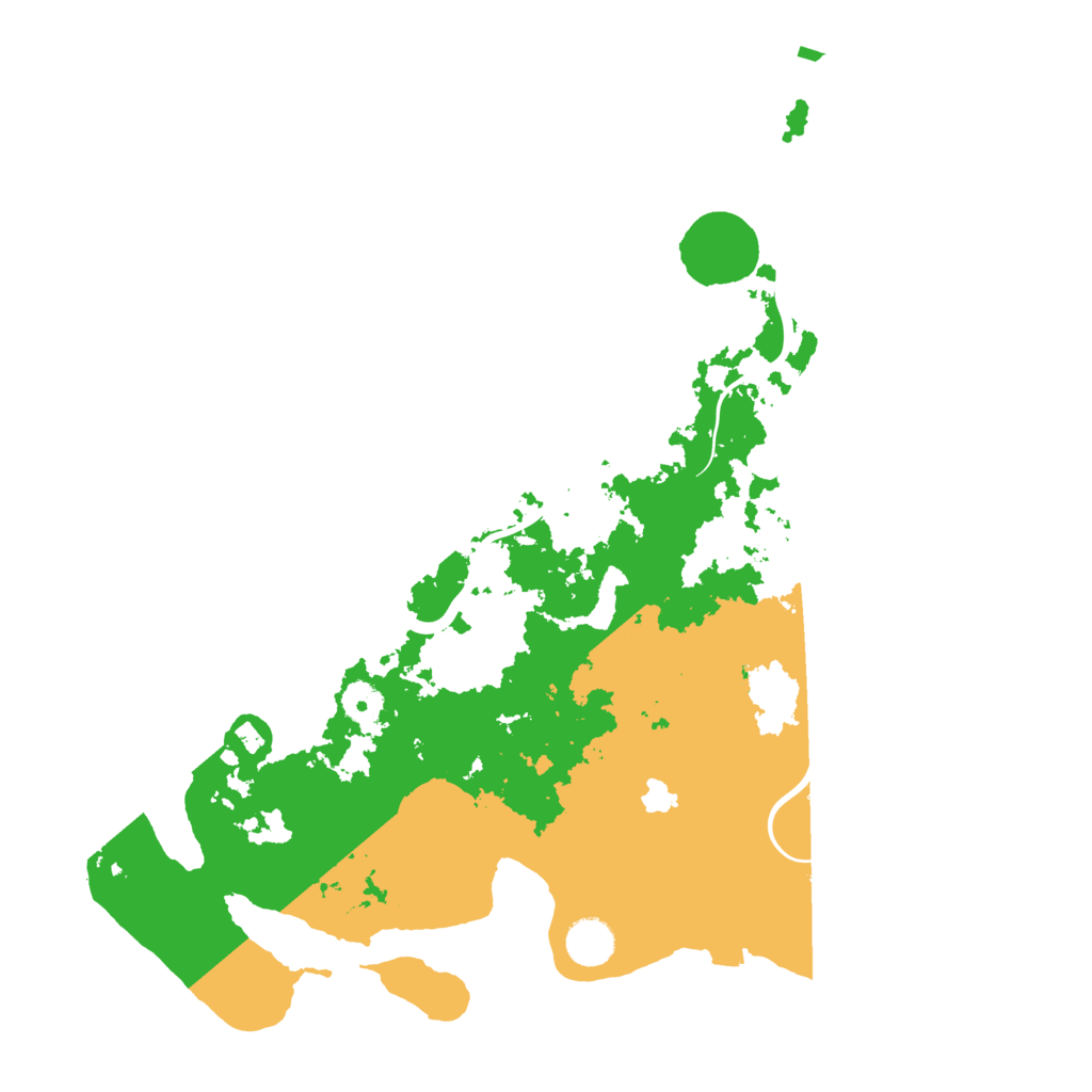 Biome Rust Map: Procedural Map, Size: 4000, Seed: 668068