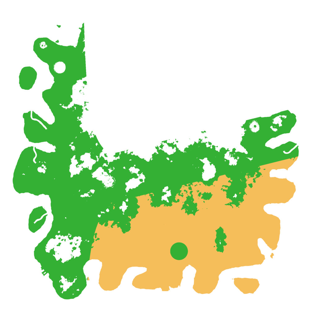 Biome Rust Map: Procedural Map, Size: 4750, Seed: 1