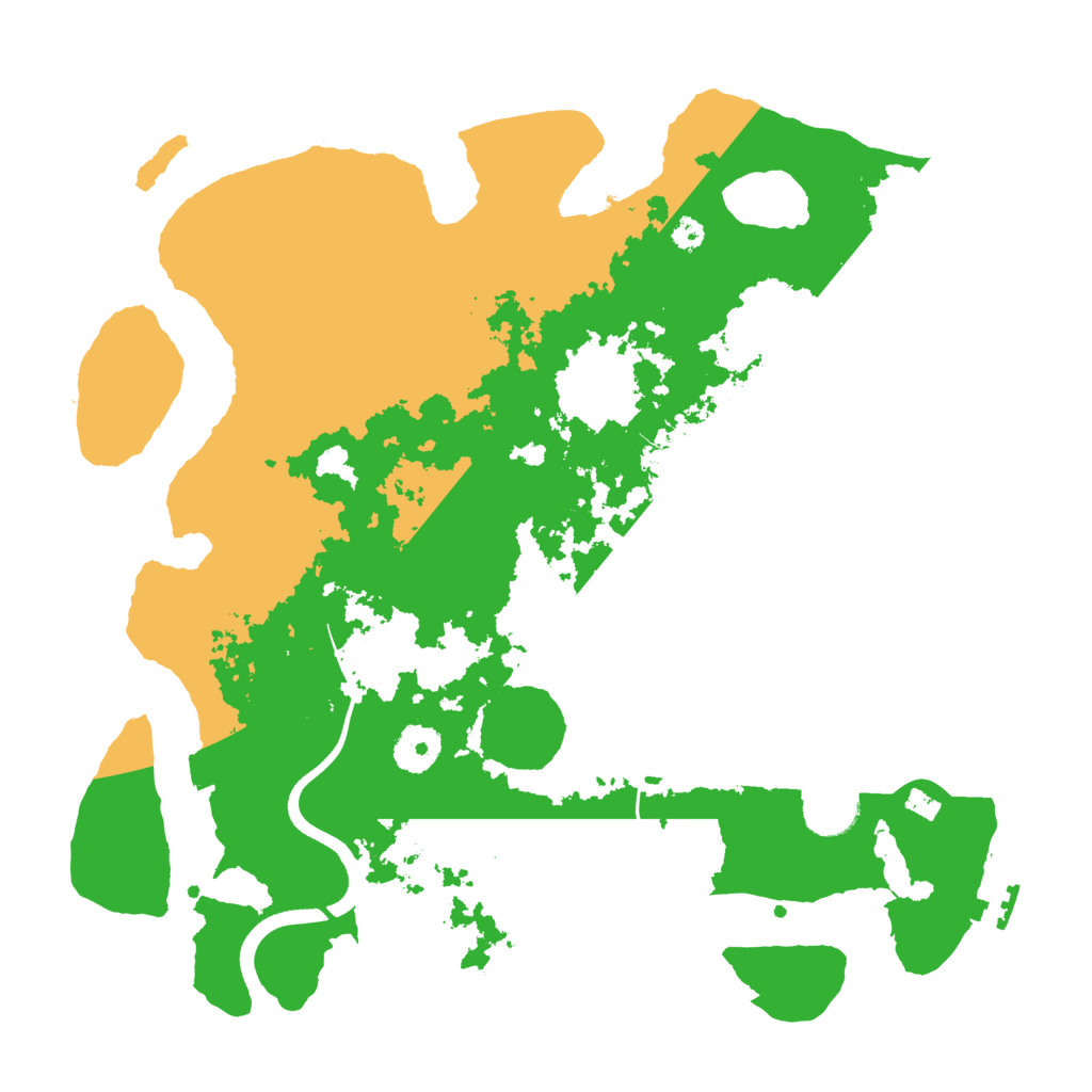 Biome Rust Map: Procedural Map, Size: 3499, Seed: 3213563