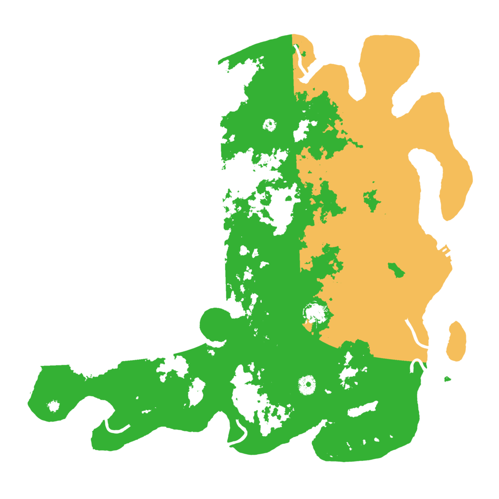 Biome Rust Map: Procedural Map, Size: 4000, Seed: 4193618