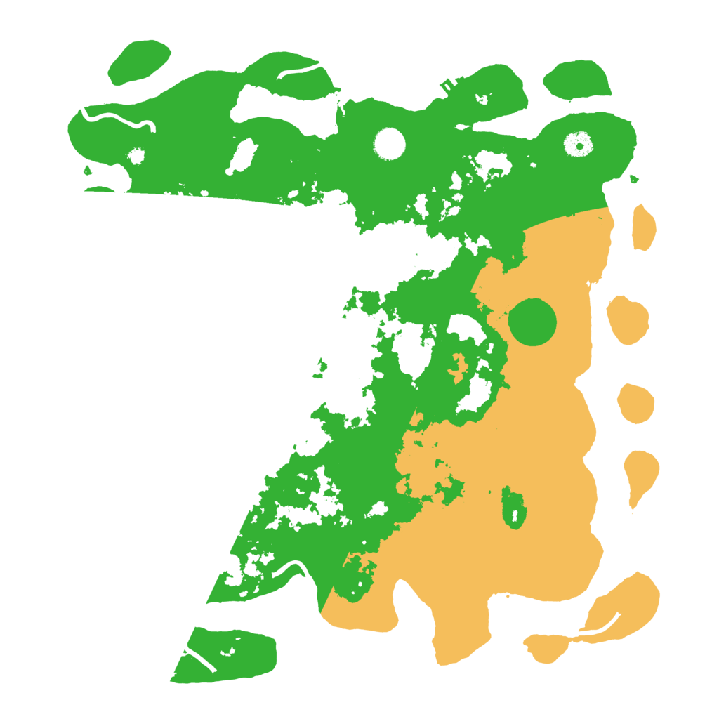 Biome Rust Map: Procedural Map, Size: 4000, Seed: 175499