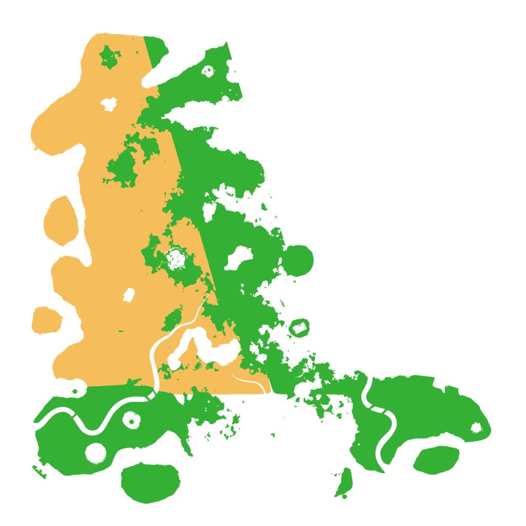 Biome Rust Map: Procedural Map, Size: 4500, Seed: 282303851