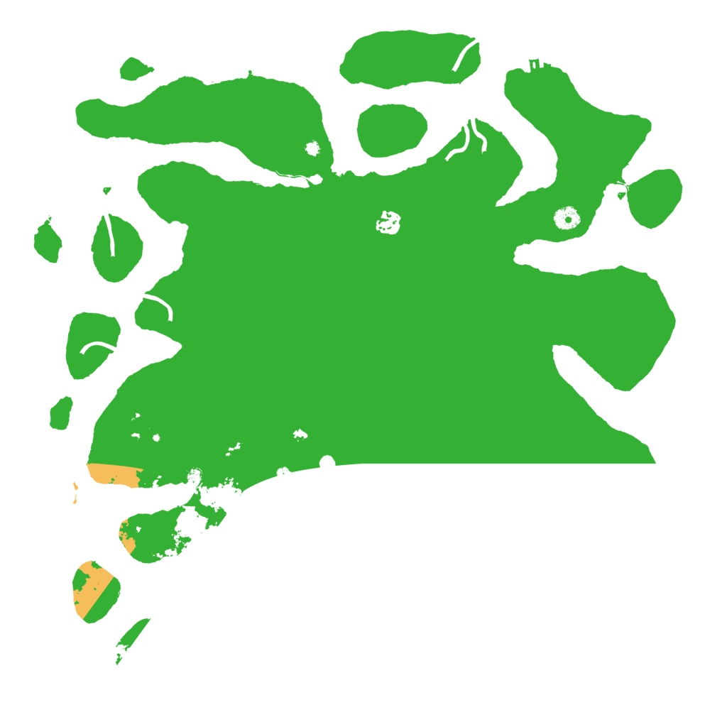 Biome Rust Map: Procedural Map, Size: 4500, Seed: 36639124