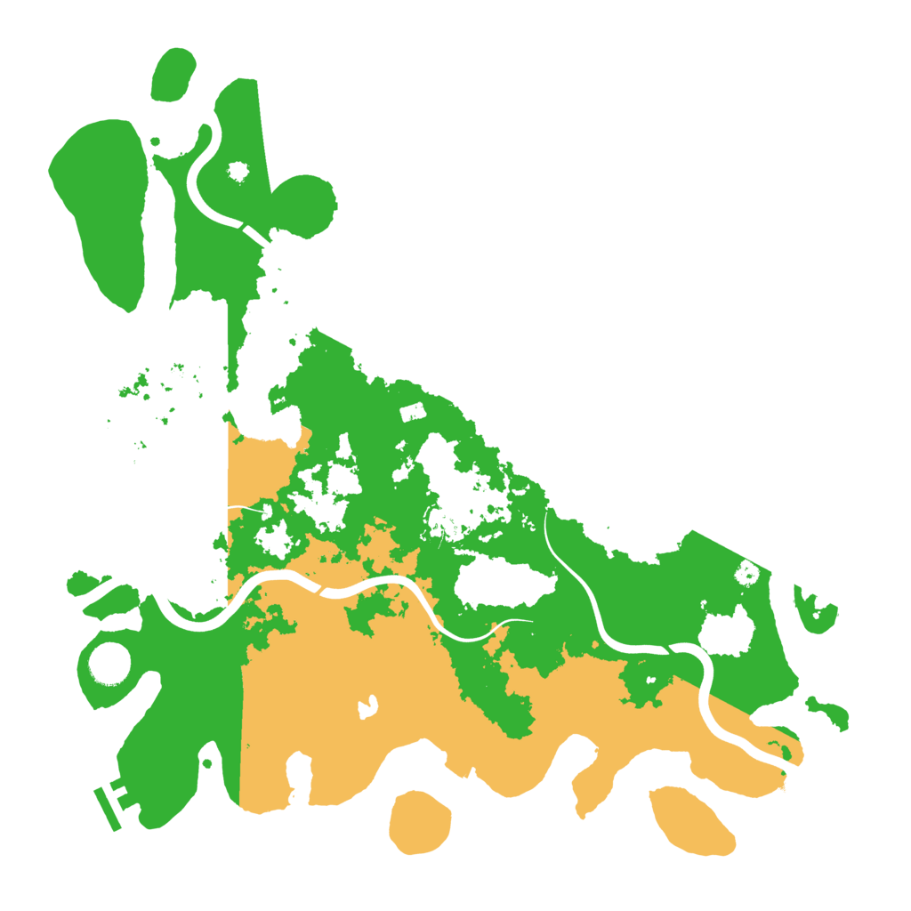 Biome Rust Map: Procedural Map, Size: 4000, Seed: 882307