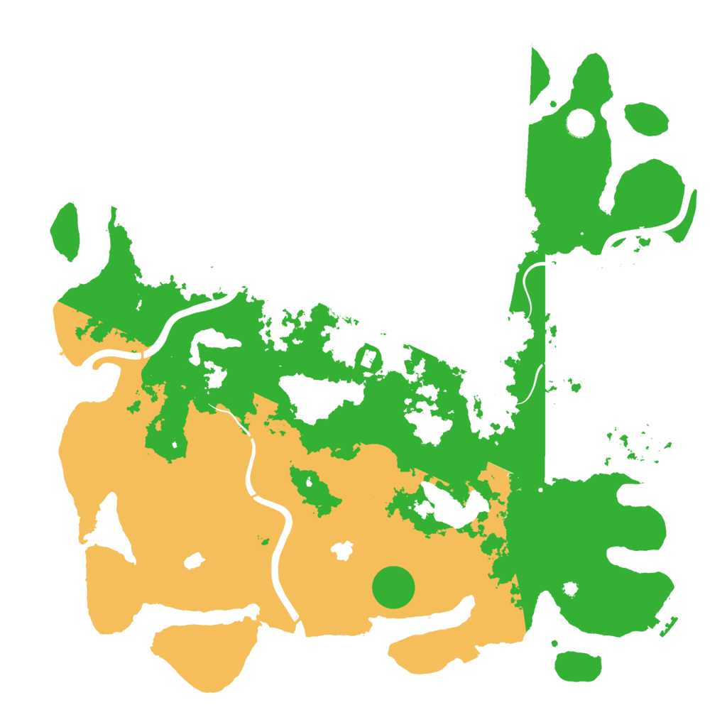 Biome Rust Map: Procedural Map, Size: 4500, Seed: 1674924990
