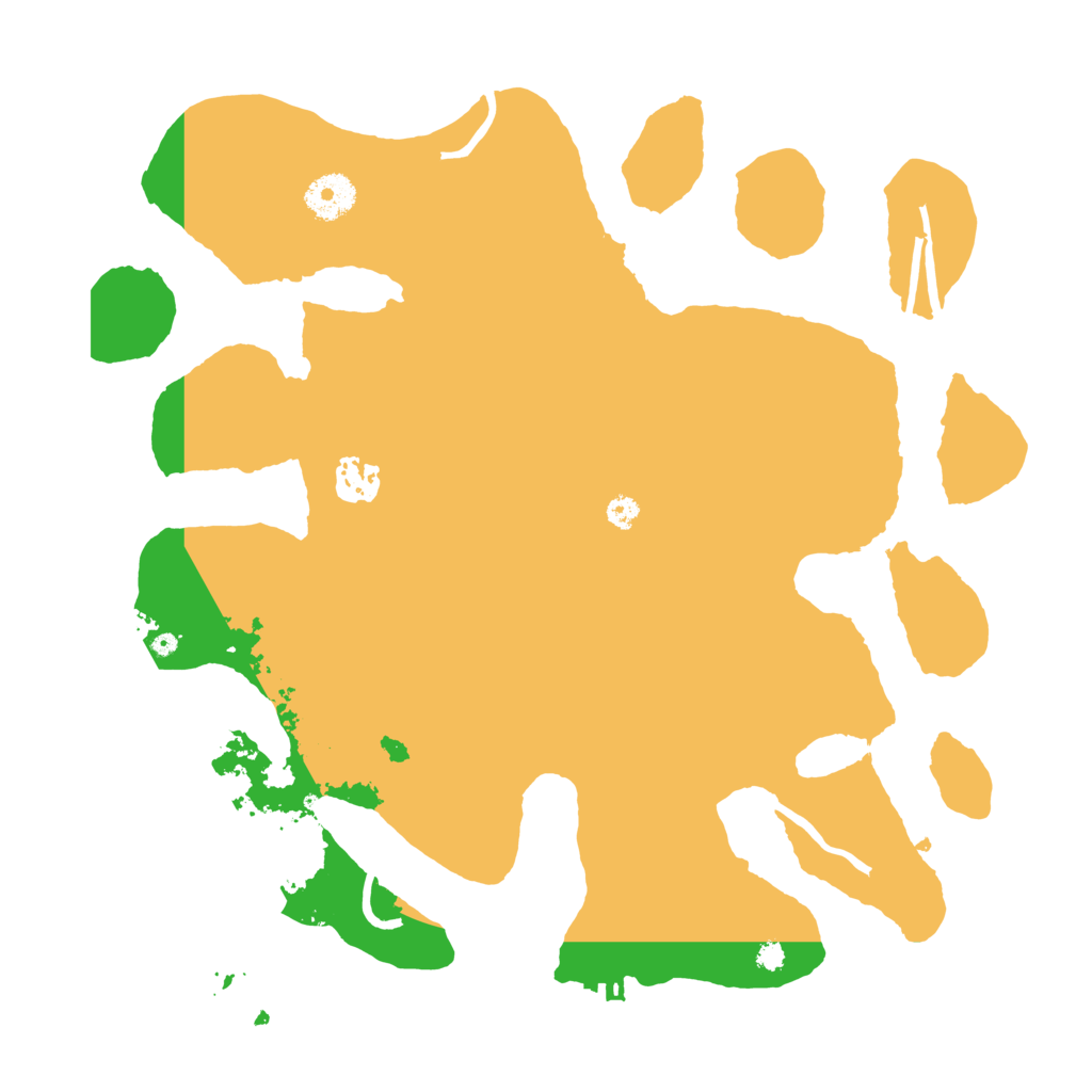 Biome Rust Map: Procedural Map, Size: 3500, Seed: 9312391