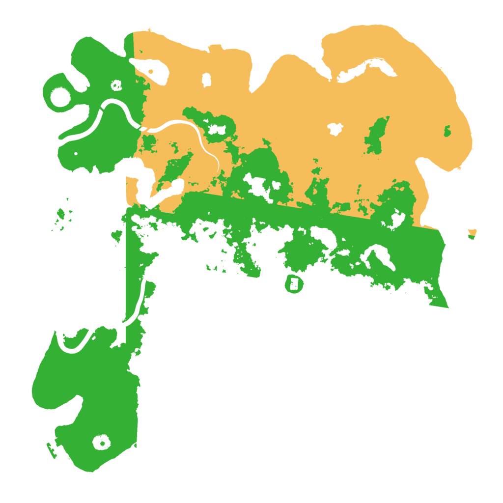 Biome Rust Map: Procedural Map, Size: 4500, Seed: 2011586357