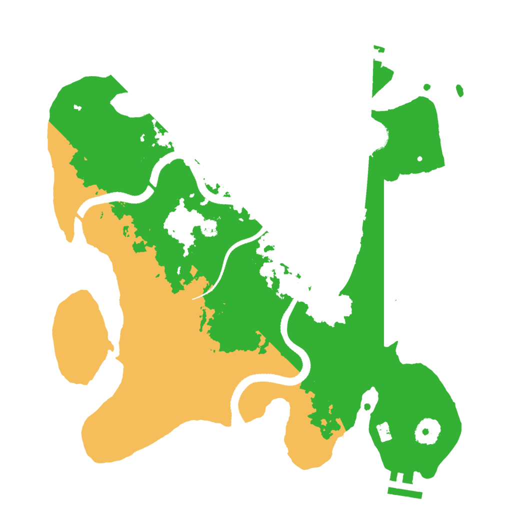 Biome Rust Map: Procedural Map, Size: 3000, Seed: 1620705738