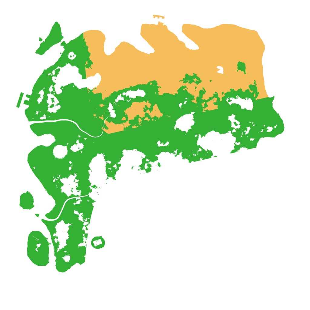 Biome Rust Map: Procedural Map, Size: 4050, Seed: 1649889875