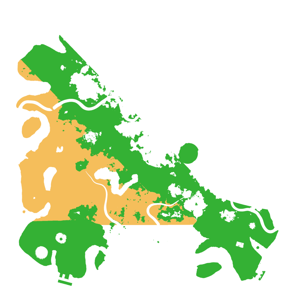 Biome Rust Map: Procedural Map, Size: 4250, Seed: 274361