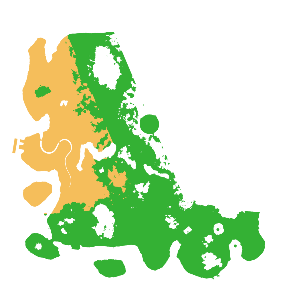 Biome Rust Map: Procedural Map, Size: 4000, Seed: 13666777