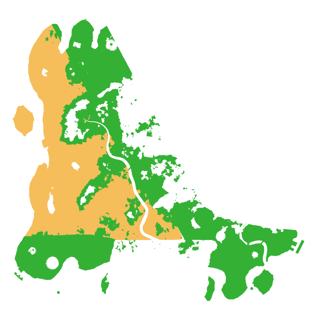 Biome Rust Map: Procedural Map, Size: 4500, Seed: 642751