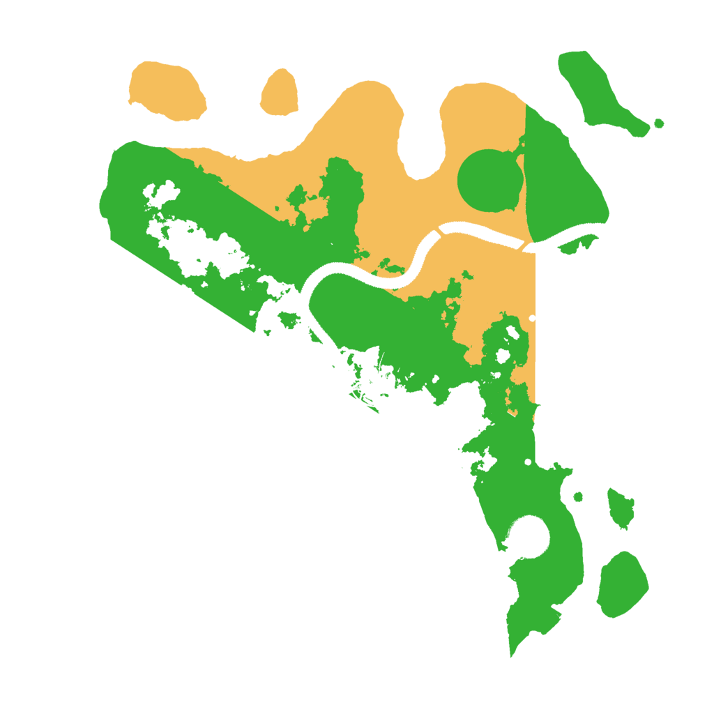 Biome Rust Map: Procedural Map, Size: 3000, Seed: 507728172