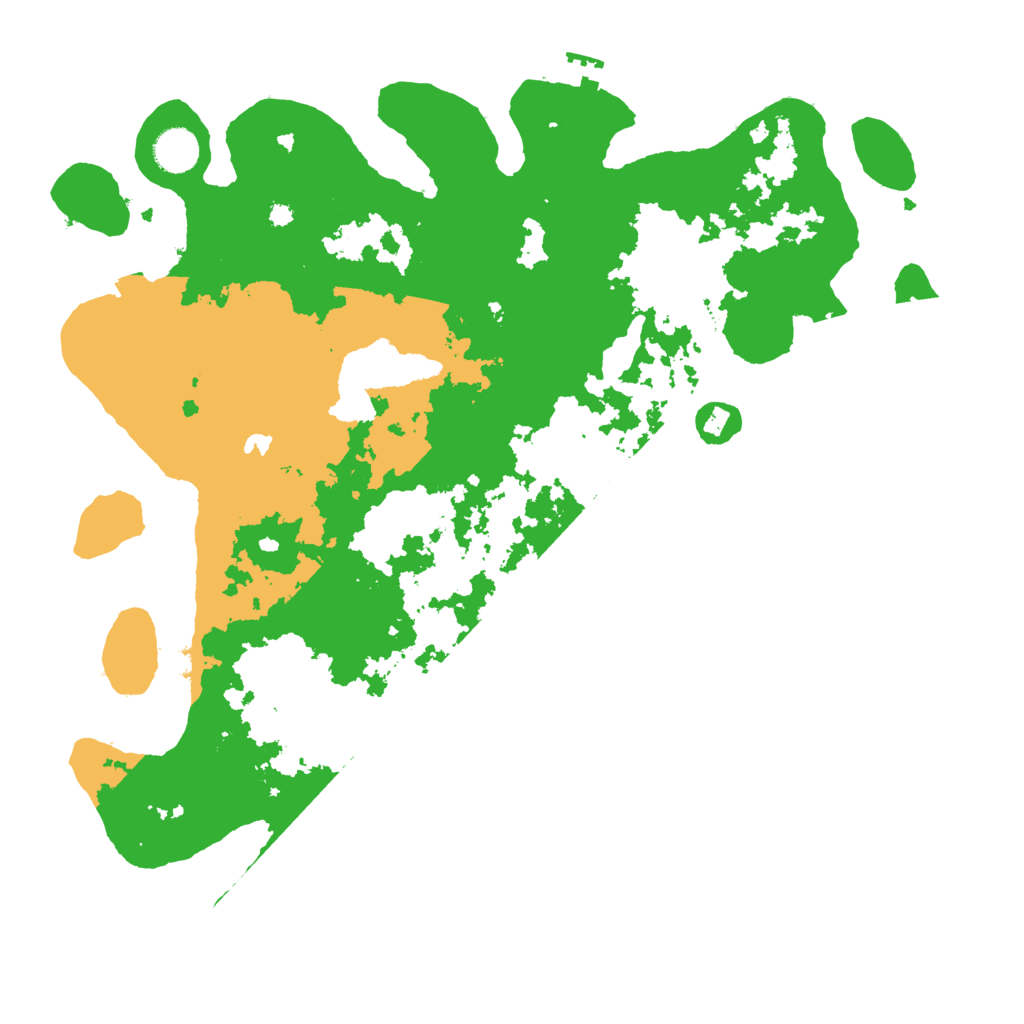 Biome Rust Map: Procedural Map, Size: 4000, Seed: 266666624