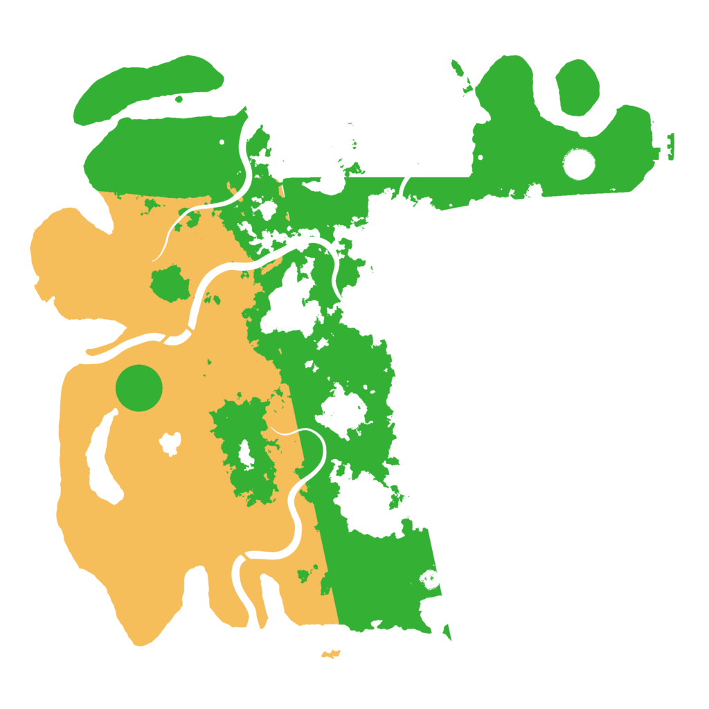 Biome Rust Map: Procedural Map, Size: 4000, Seed: 24549039