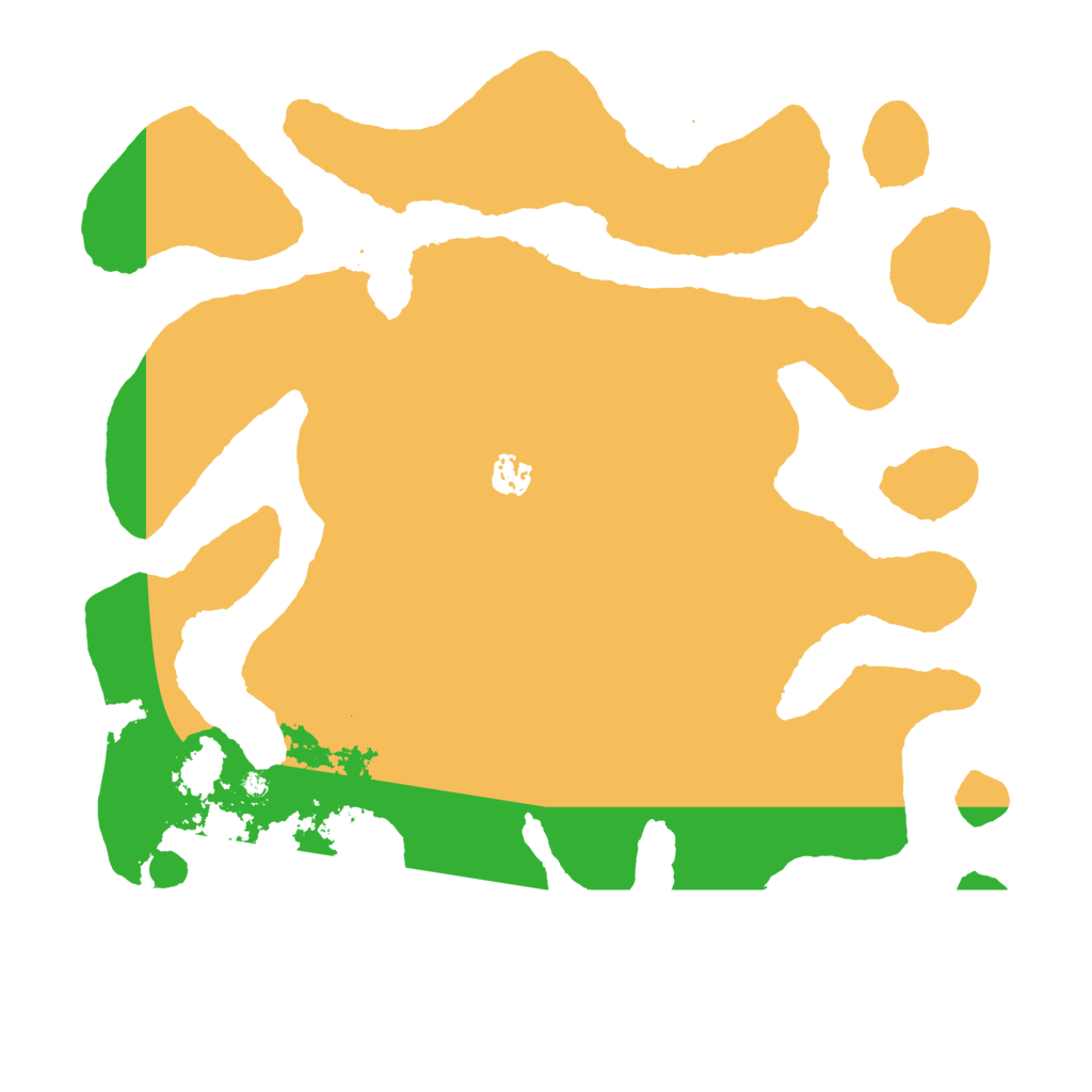 Biome Rust Map: Barren, Size: 4000, Seed: 2550