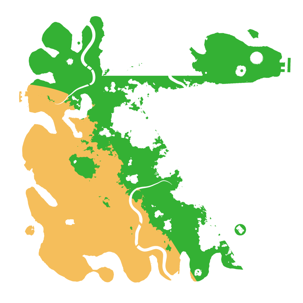 Biome Rust Map: Procedural Map, Size: 4250, Seed: 865427494