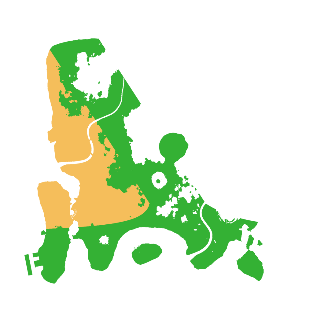 Biome Rust Map: Procedural Map, Size: 3000, Seed: 29824131