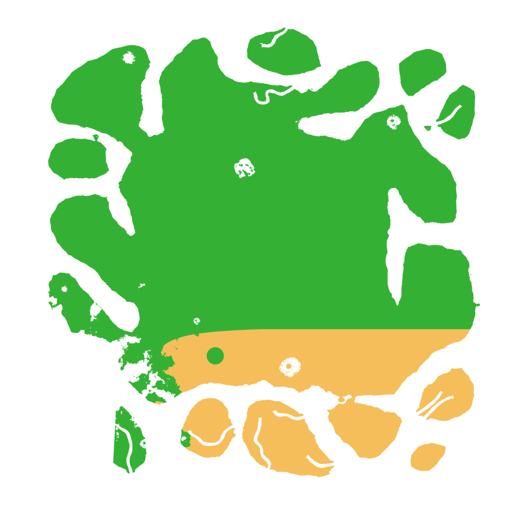 Biome Rust Map: Procedural Map, Size: 4000, Seed: 12341324