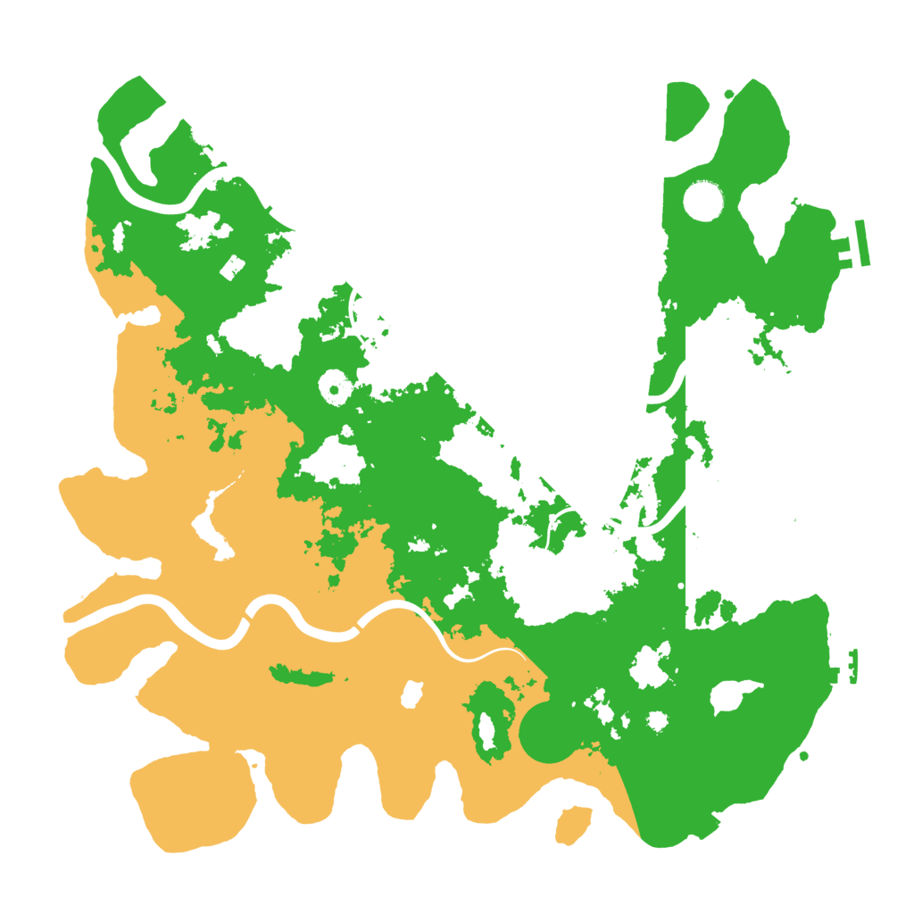 Biome Rust Map: Procedural Map, Size: 4000, Seed: 909379499