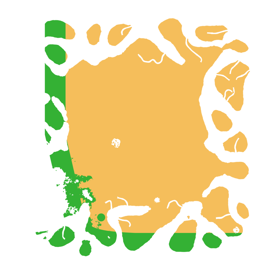 Biome Rust Map: Procedural Map, Size: 4500, Seed: 1535508656