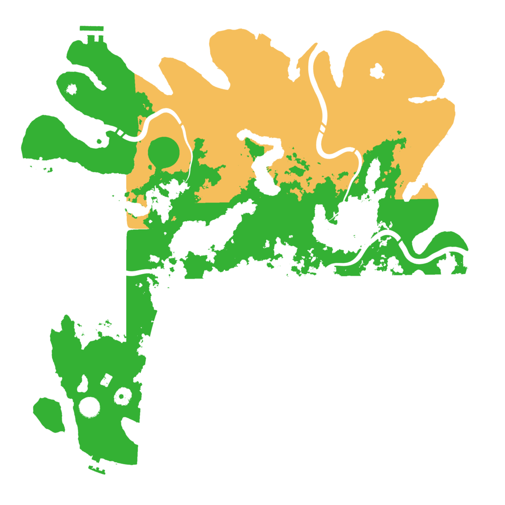 Biome Rust Map: Procedural Map, Size: 4300, Seed: 965122041