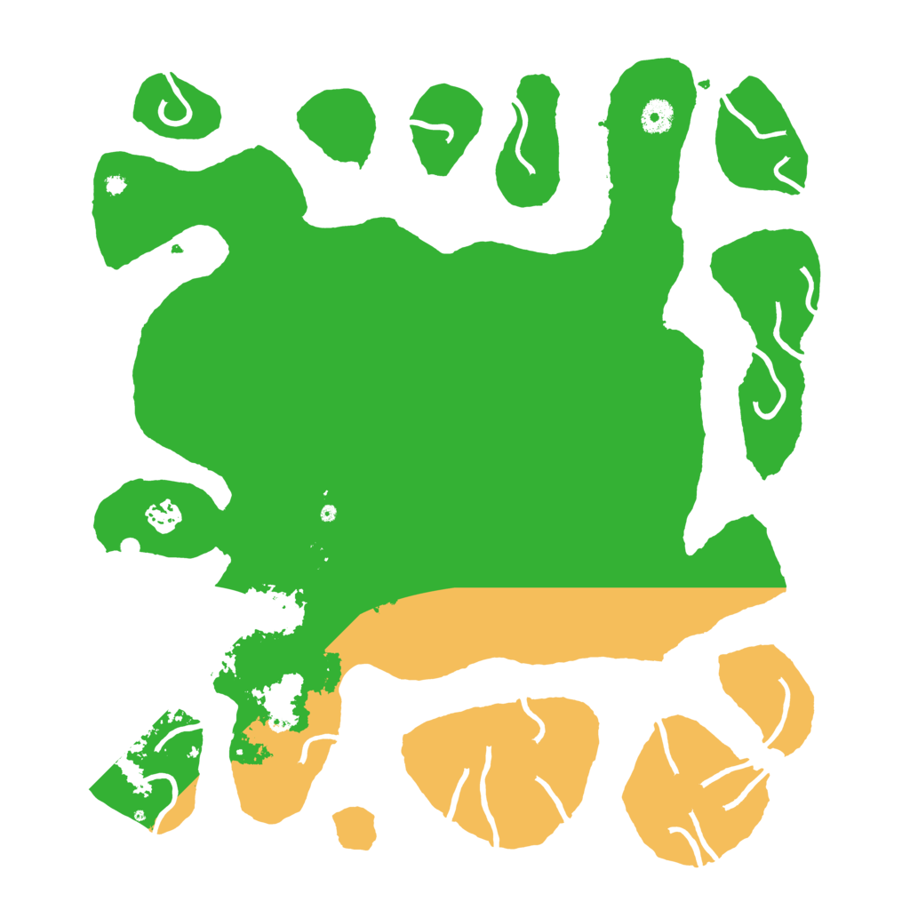 Biome Rust Map: Procedural Map, Size: 4096, Seed: 97615114