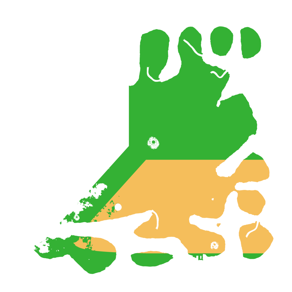 Biome Rust Map: Procedural Map, Size: 3750, Seed: 104570844