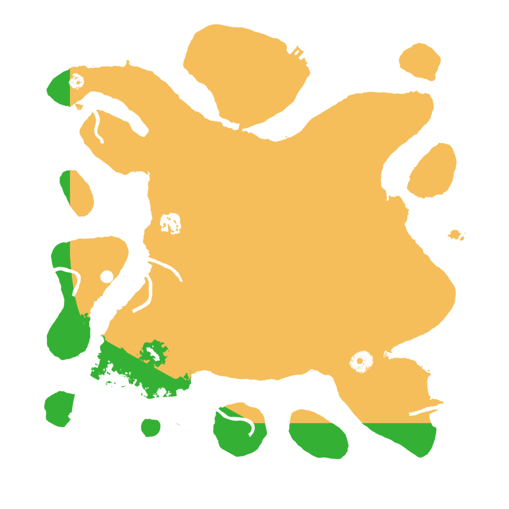 Biome Rust Map: Procedural Map, Size: 3500, Seed: 1937790123