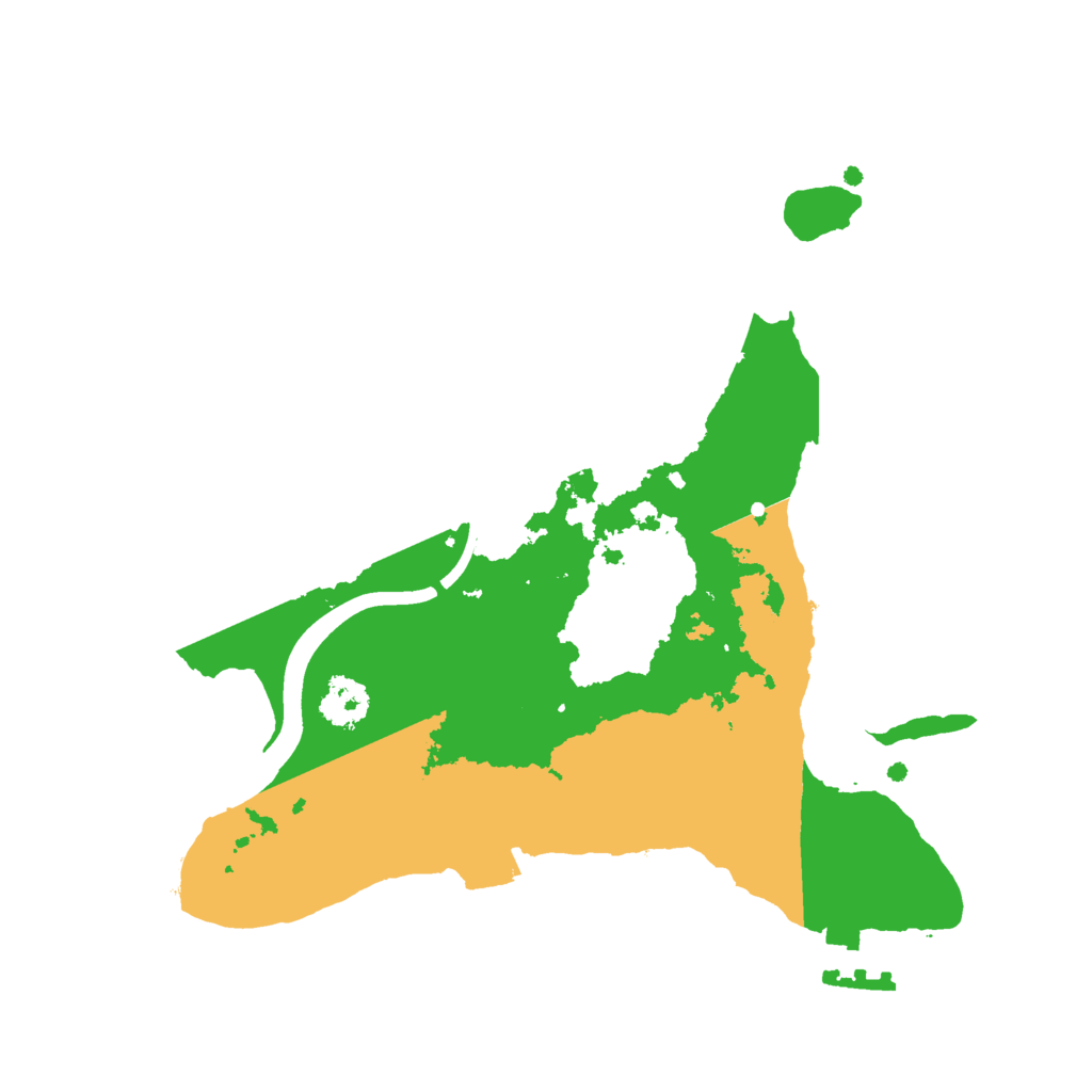 Biome Rust Map: Procedural Map, Size: 2260, Seed: 1336