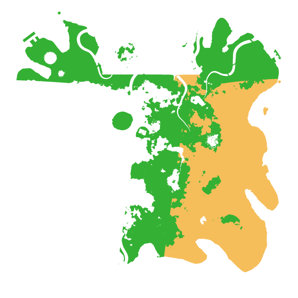 Biome Rust Map: Procedural Map, Size: 4250, Seed: 2109566574