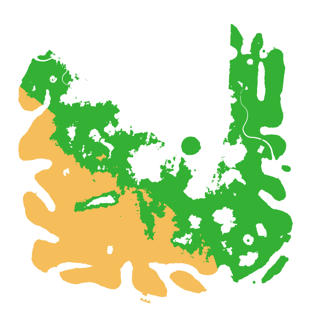 Biome Rust Map: Procedural Map, Size: 4500, Seed: 339047