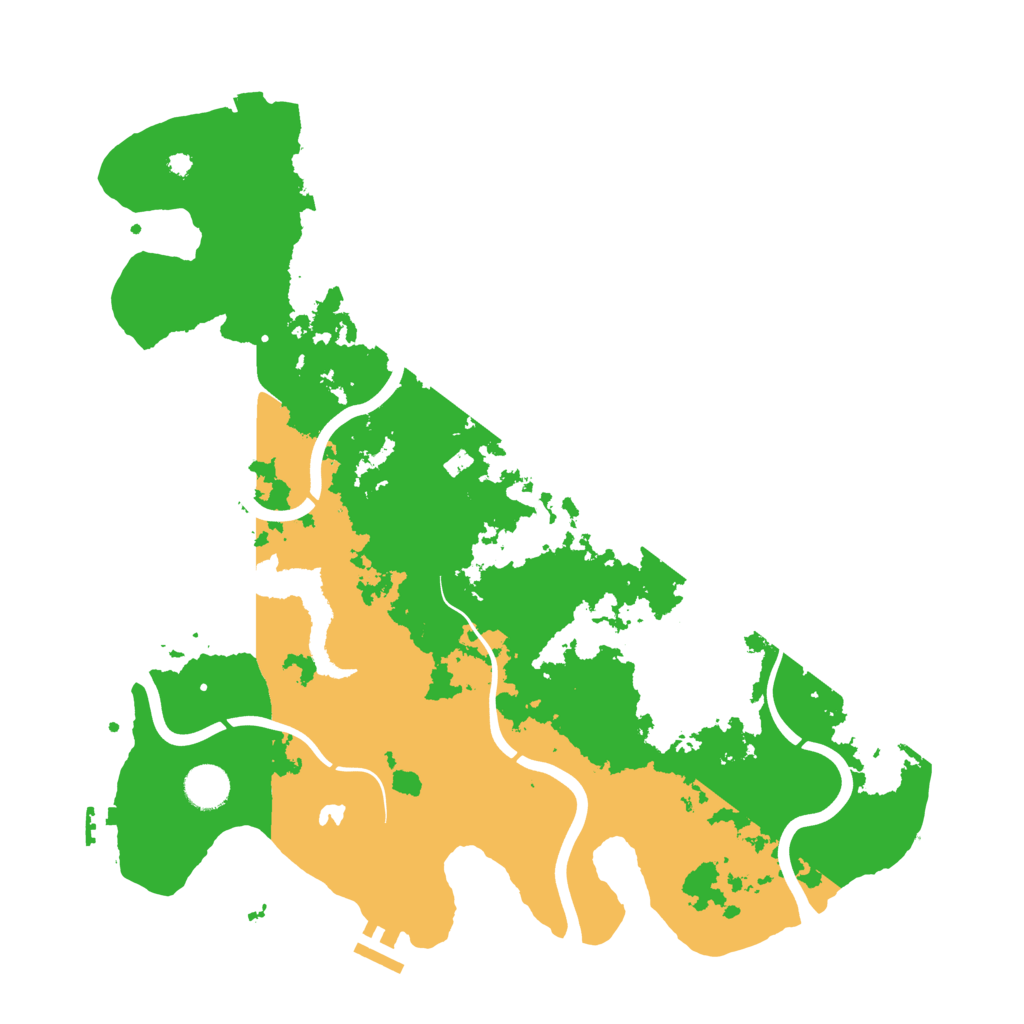 Biome Rust Map: Procedural Map, Size: 4000, Seed: 50520