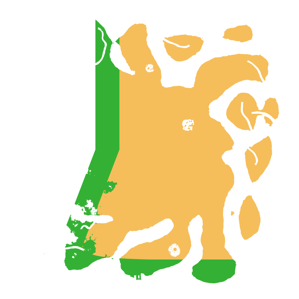 Biome Rust Map: Procedural Map, Size: 3700, Seed: 2144014187