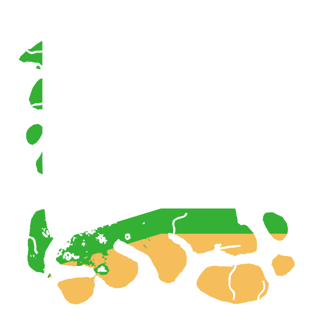 Biome Rust Map: Procedural Map, Size: 3800, Seed: 666666