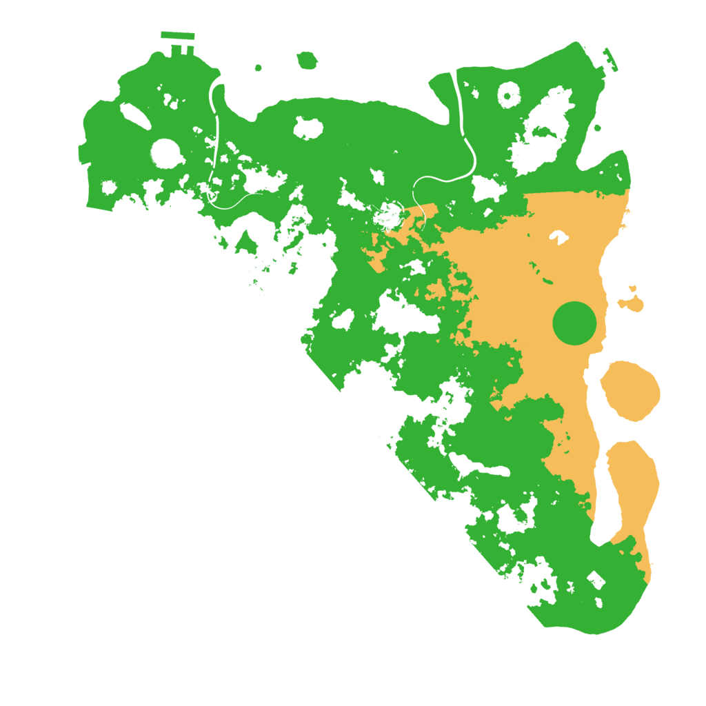 Biome Rust Map: Procedural Map, Size: 4250, Seed: 689164999