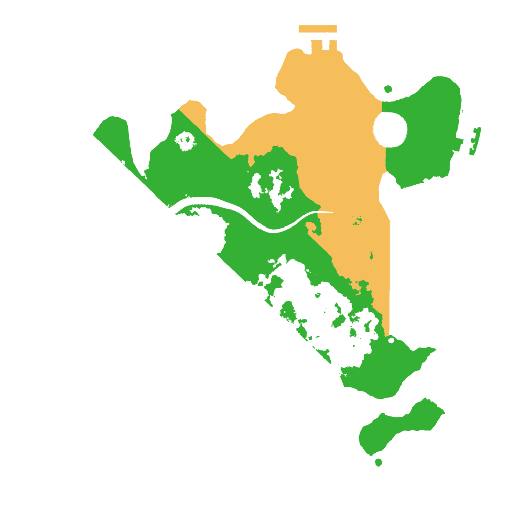 Biome Rust Map: Procedural Map, Size: 2750, Seed: 975