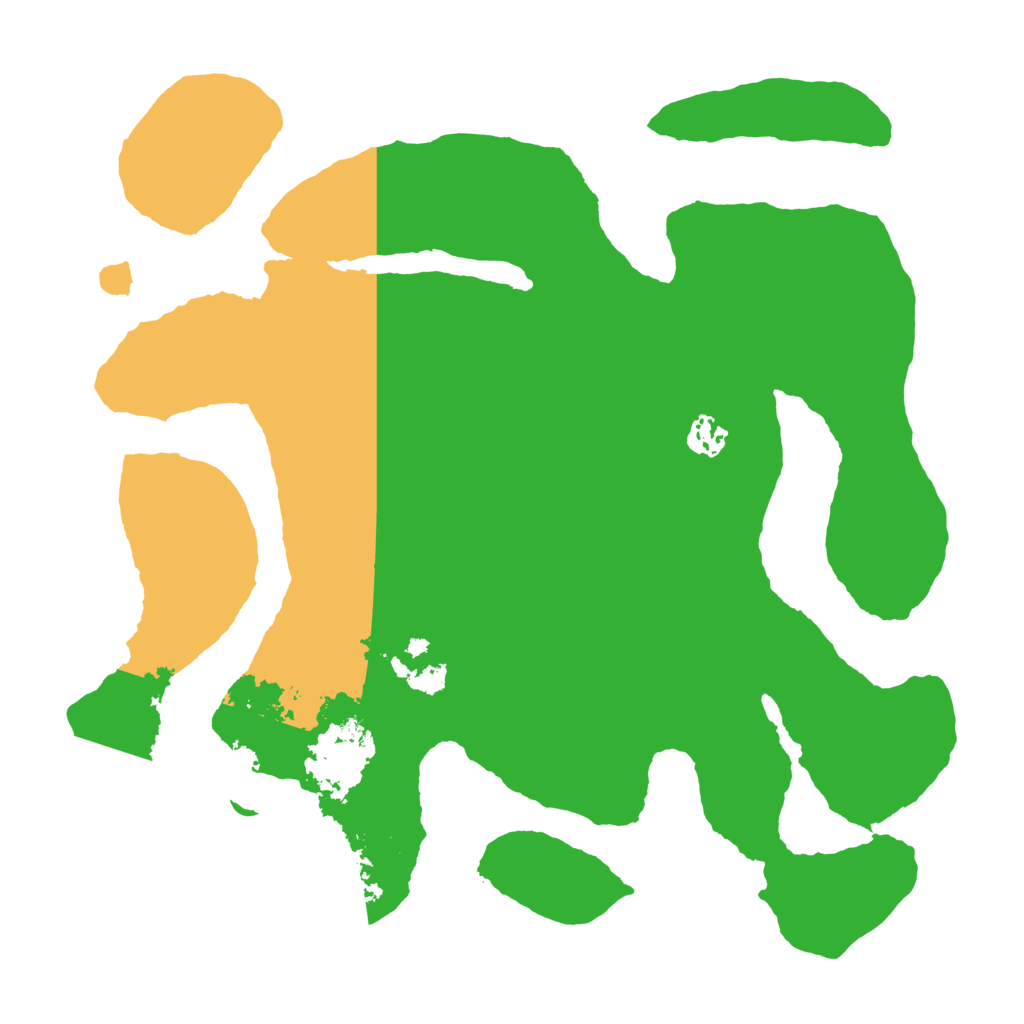 Biome Rust Map: Barren, Size: 3800, Seed: 7