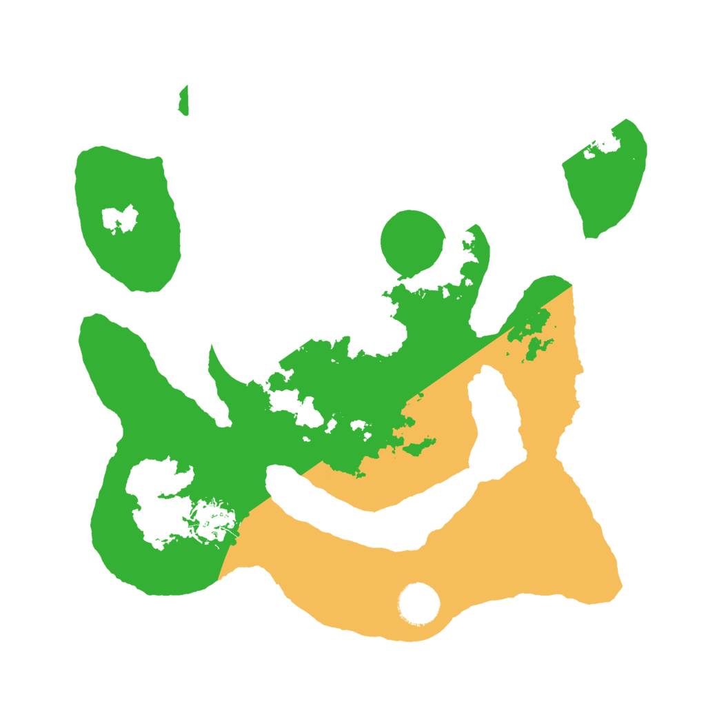 Biome Rust Map: Barren, Size: 3000, Seed: 1938259261